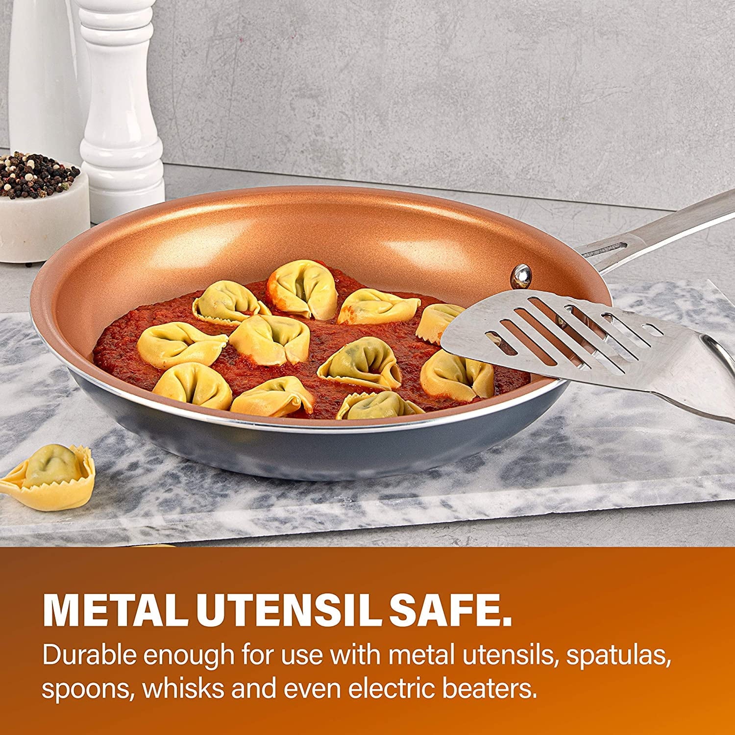 12 Piece Non-Stick Cookware Set, Dishwasher Safe, Pots and Pans Set