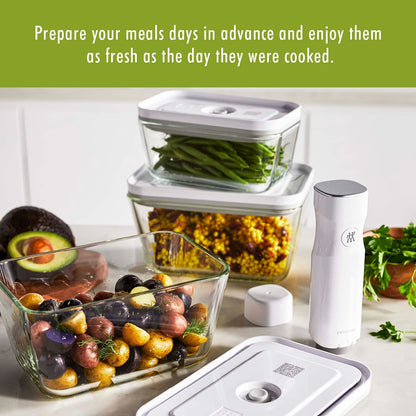 Fresh & save Glass Airtight Food Storage Container, Meal Prep Container - Large